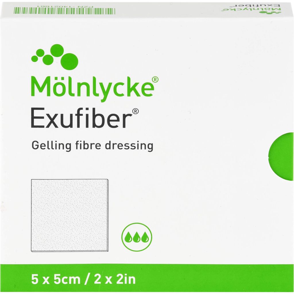 Exufiber 5x5 Cm, 10 St VER Produktbild 