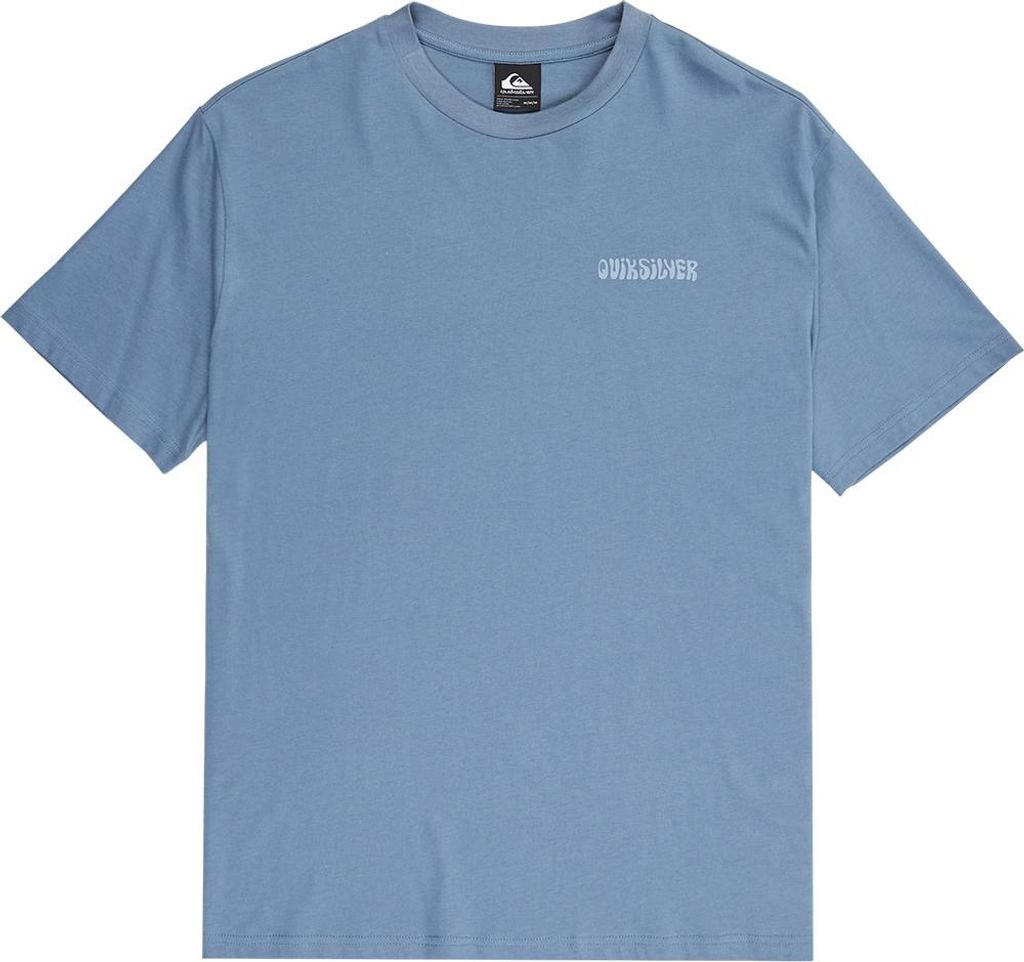 Quiksilver Pto Sun Flow Kurzarm-t-shirt Blau XL Mann Blau XL