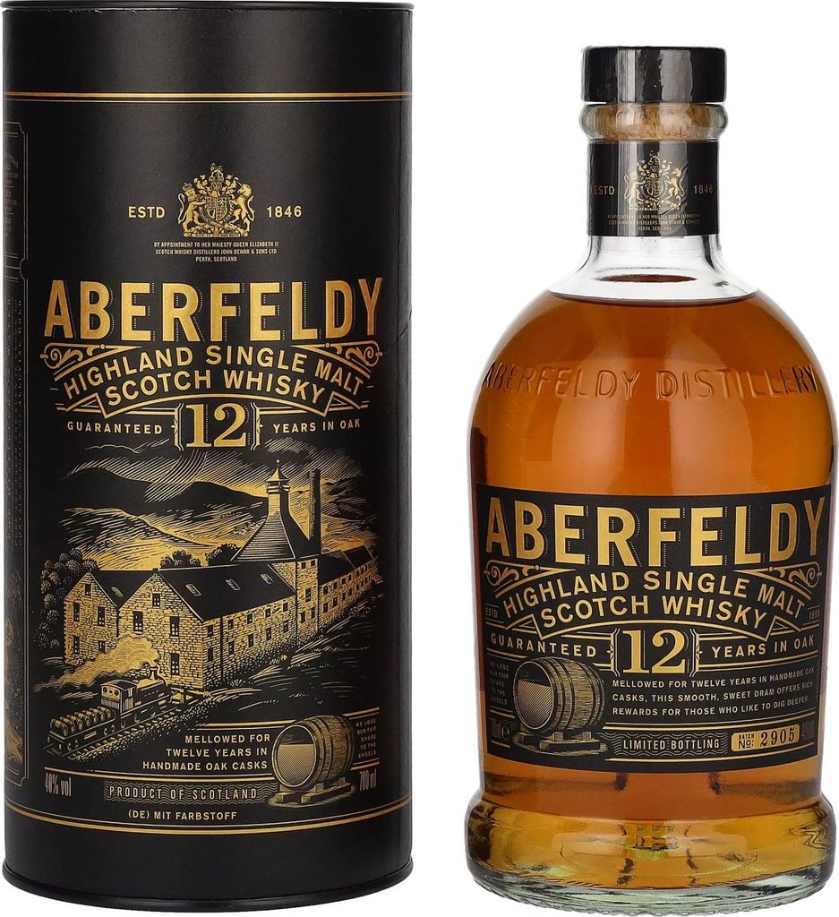 Aberfeldy 12 Years Old Highland Single Malt 40% obj. 0,7l v Obrázok produktu 
