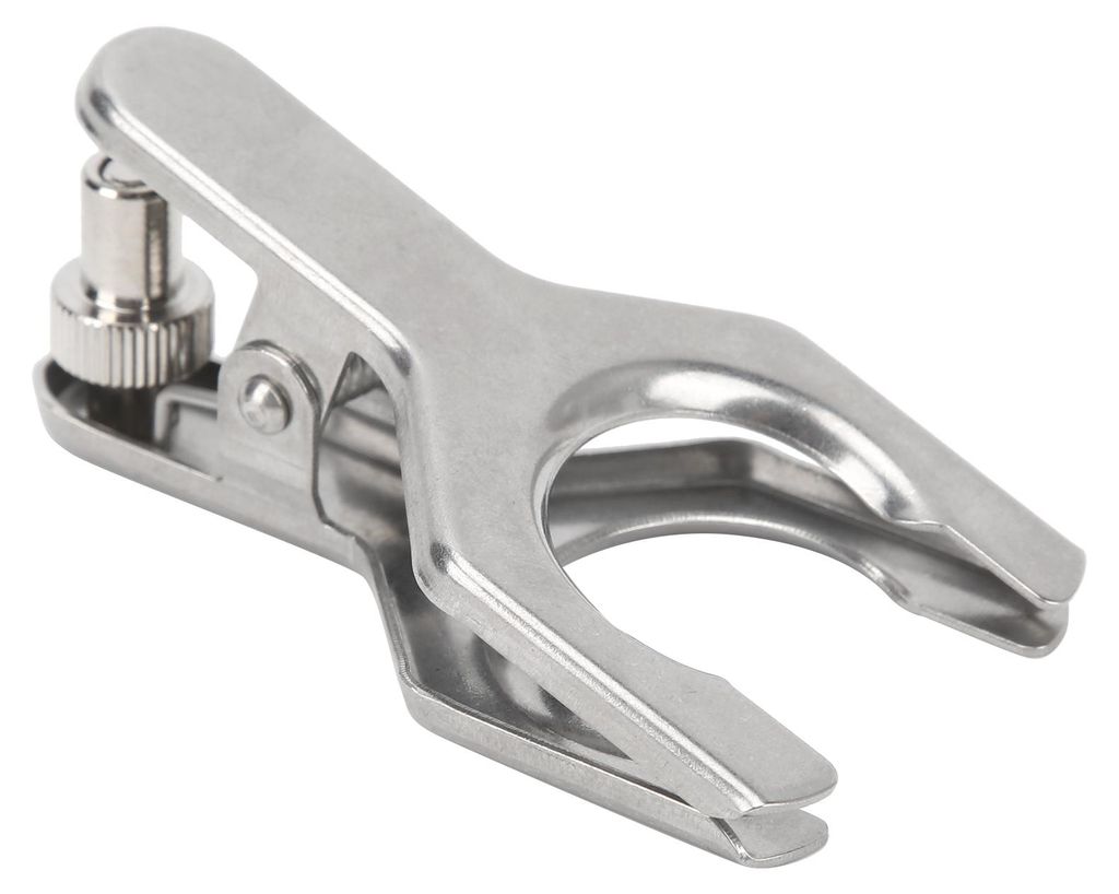 Kugelgelenk-Klemmklemme aus Edelstahl, Kugelgelenk-Klemmhalter, Klemme, Laborwerkzeug, 40#, 34 mm öffnungsdurchmesser