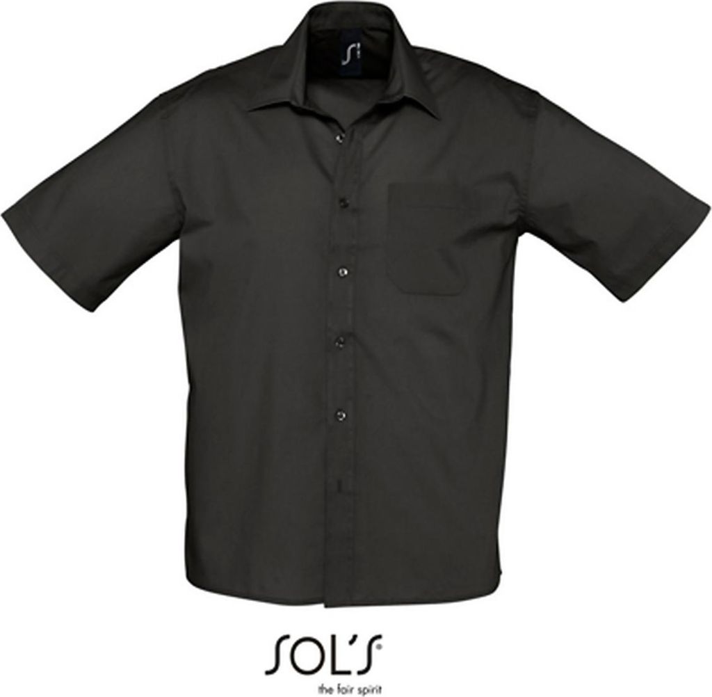 SOL ́S Popeline-Shirt Bristol Short Sleeve