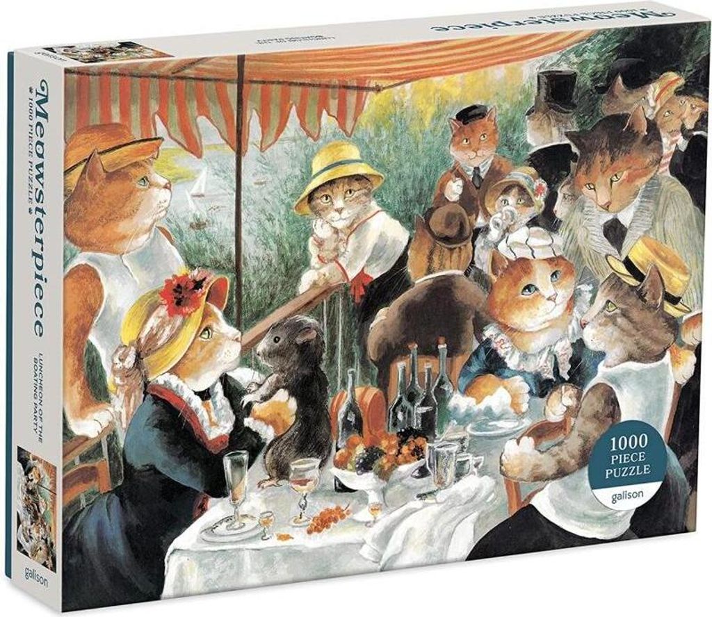 GALISON Puzzle Meowsterpiece: Geburt der Venus 1000 Teile