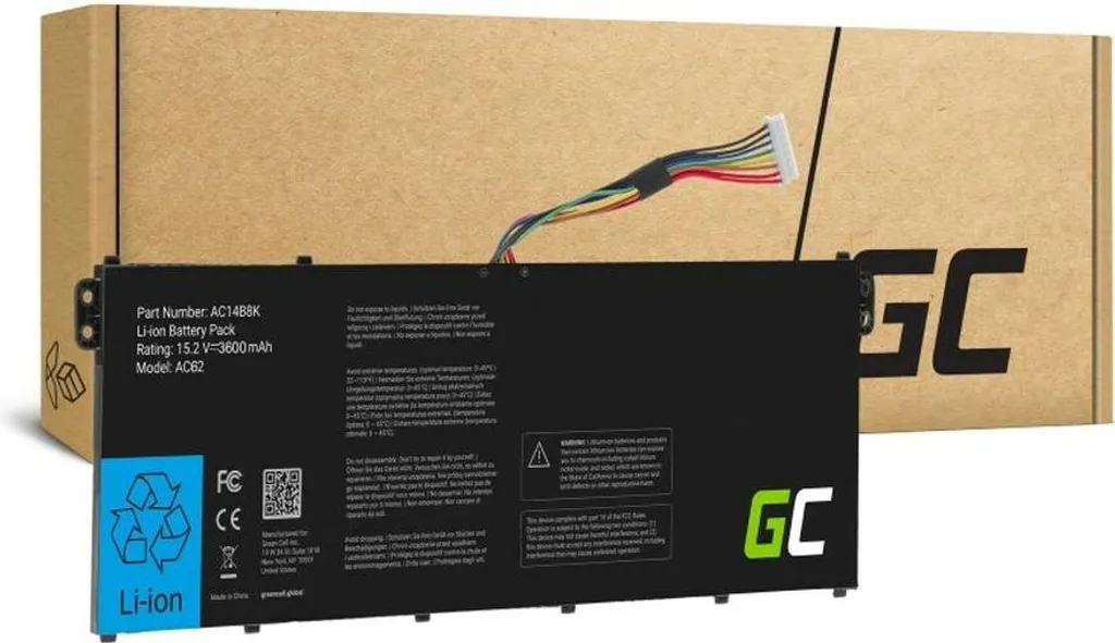 Batteria Acer Aspire 5 A515 Green Cell AC62 | Massima Mobilità