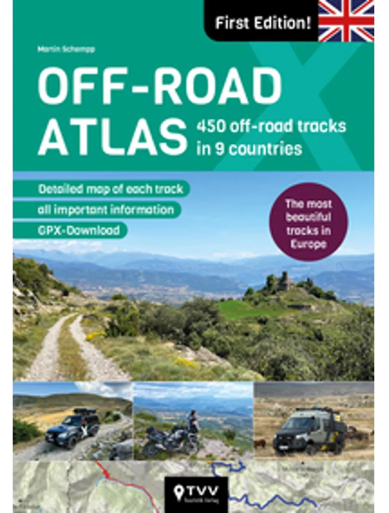 Off-Road Atlas Édition Anglaise : Guide Complet de Navigation Tout-Terrain