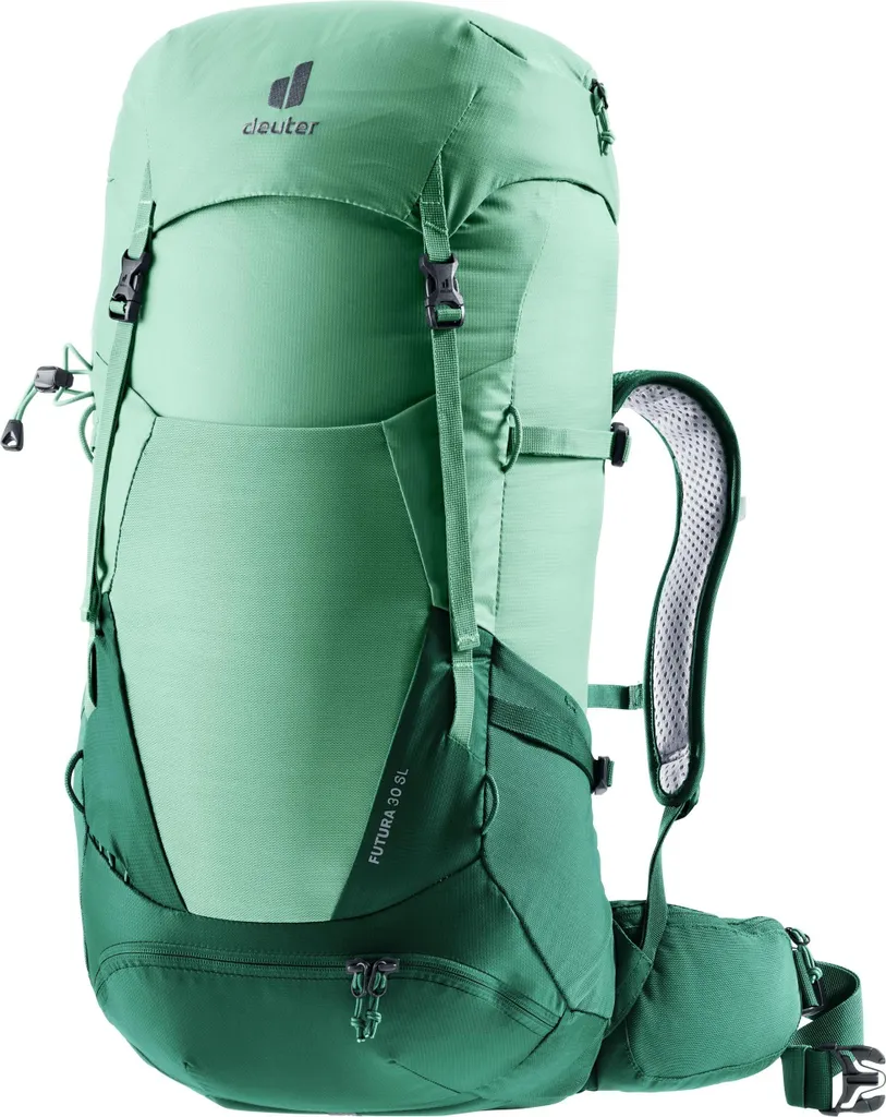 Sac à dos de marche Deuter Futura 30 SL vert avec dos ventilé