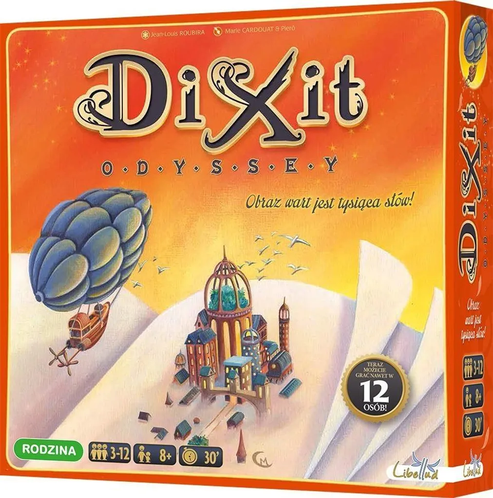 Jeu d'ambiance Dixit Odyssey : Le coffret de cartes pour 12 joueurs