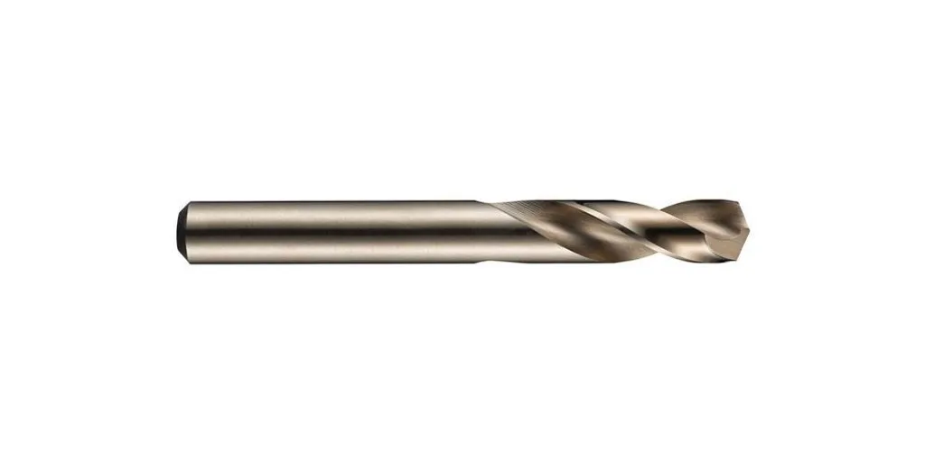 Punta elicoidale DIN 1897 Tipo N A117 Ø nominale 4,4 Profilo HSS-E rettificato Extra corto 2,5 Destra - 3