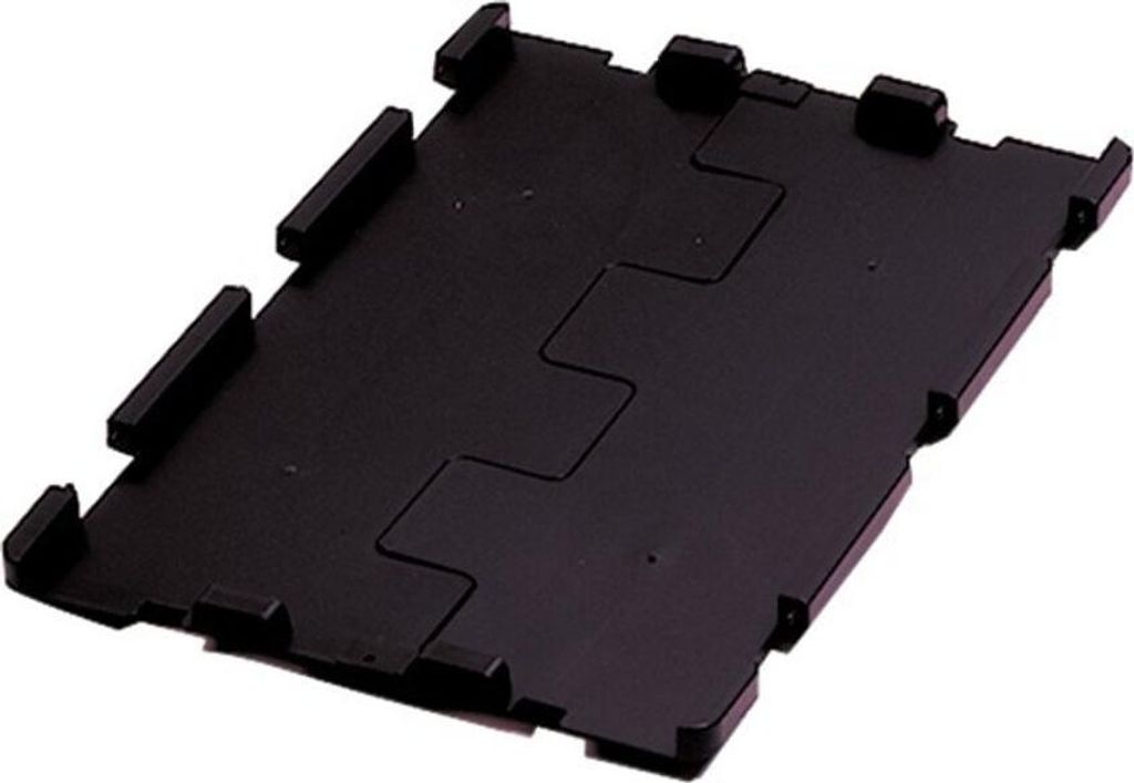 LA-KA-PE Klappdeckel schwarz f.Transport-Stapelkasten B400xT300 mm VE 4 Stk.
