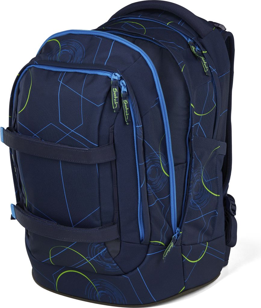 satch Pack Schulrucksack Einzeln 01322-90185-10 Blue Tech Produktbild 