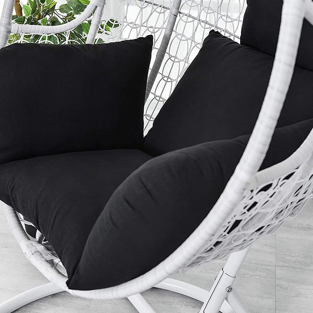 6D Czarna Wisząca Poduszka na Krzesło Wygodna Wisząca Sofa Zdjęcie produktu 4