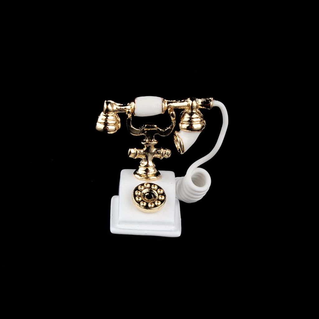 Mini Telefon | Puppenstube 1:12 Dekoration Produktbild 