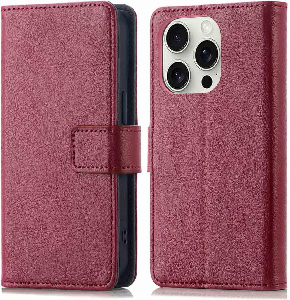 Custodia iPhone 16 Pro Bordeaux imoshion - Robusta e Conveniente