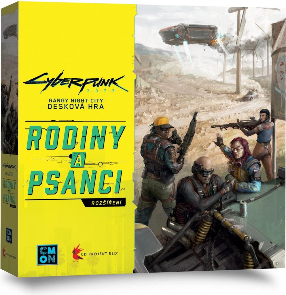 Asmodee Czech Republic CYBERPUNK 2077: Rodiny a psanci - Zdjęcie produktu 