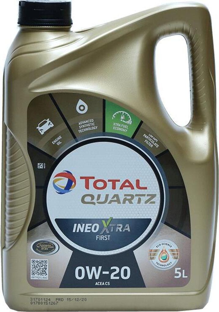 Total Quartz Ineo Xtra First 0W-20 5 Liter Produktbild 