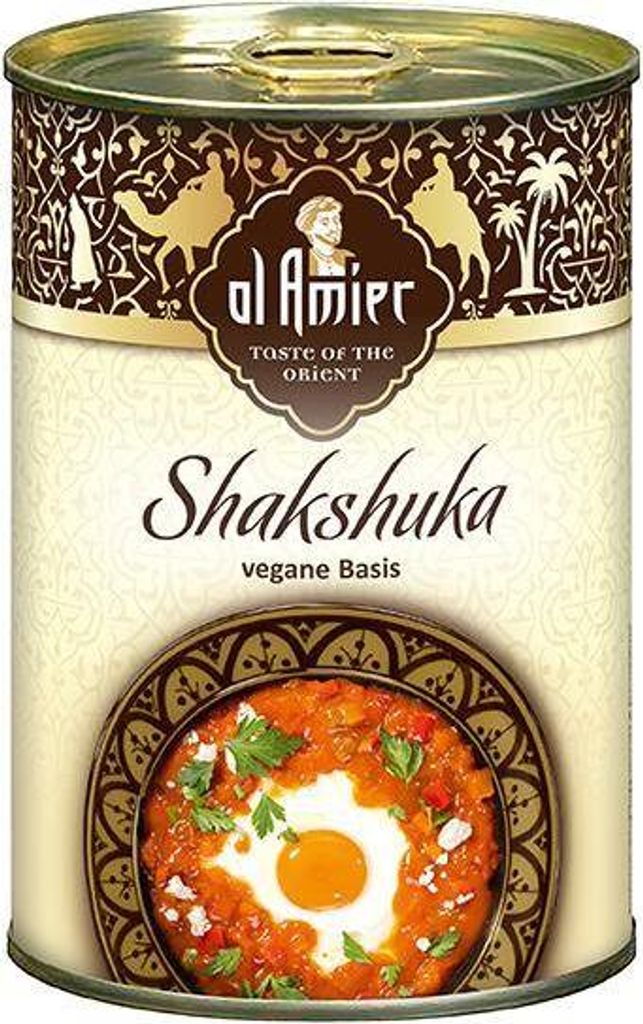 Al Amier Shakshuka veganer Eintopf 400g Dose aromatisch würzig