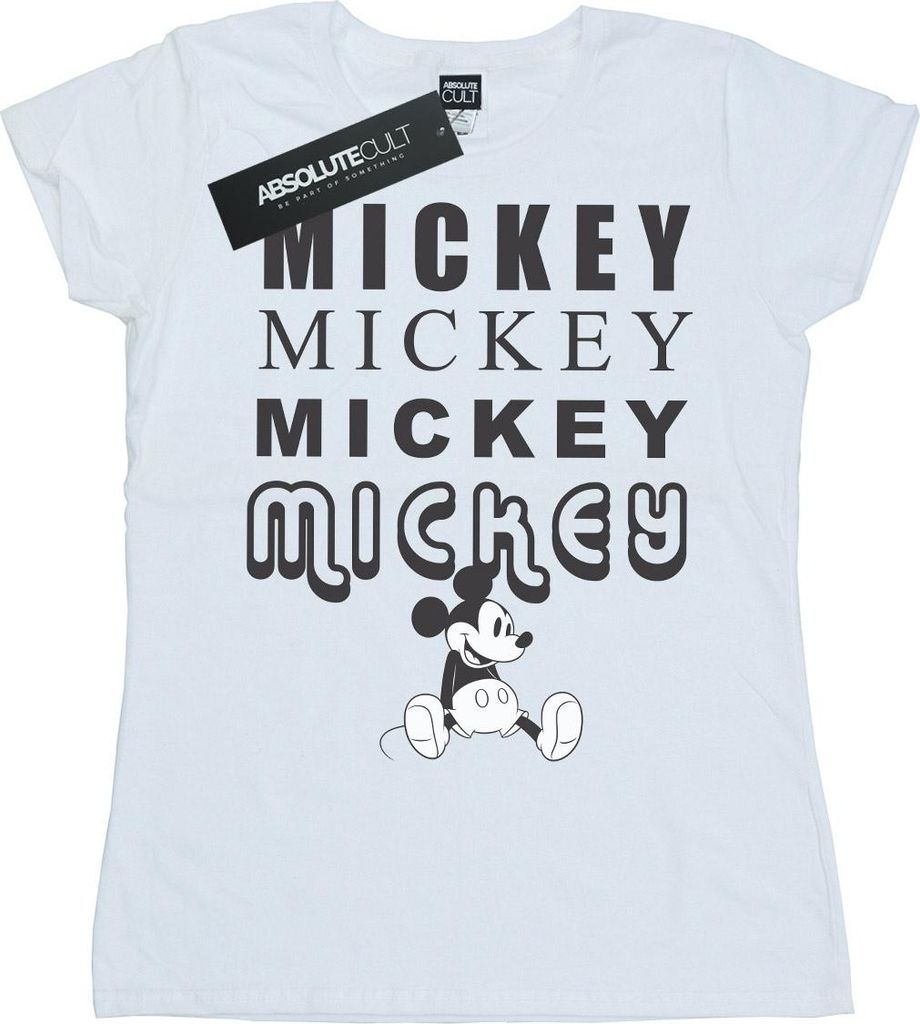 Disney - T-Shirt für Damen BI31198 (L) (Weiß)