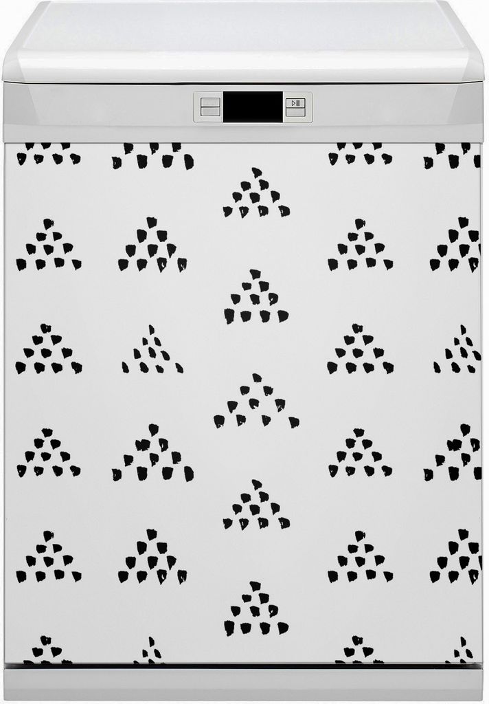 Dekorative Magnetmatte Küche Geschirrspüle 60x80 cm Magnet für Spülmaschine - Skandinavischer Stil