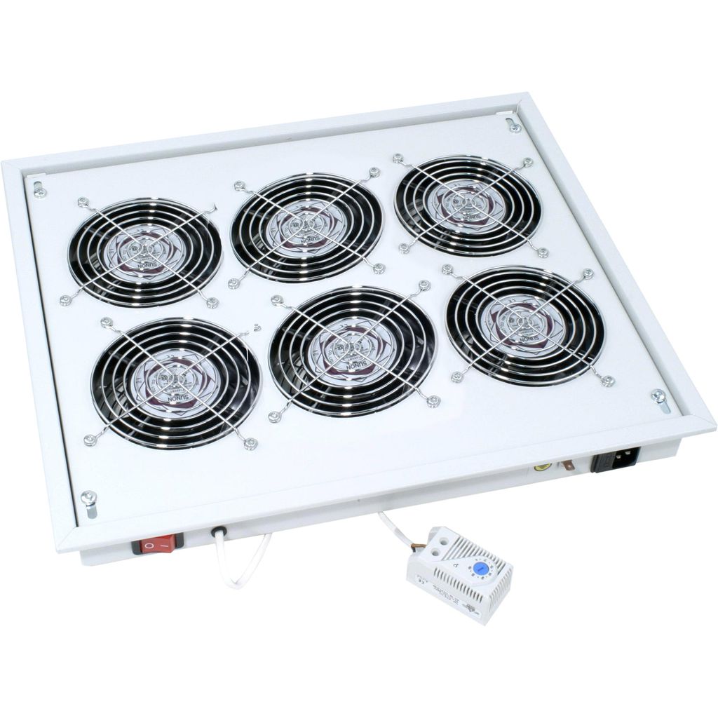 Triton Free standing cabinet fan unit, 6 fans, Grau