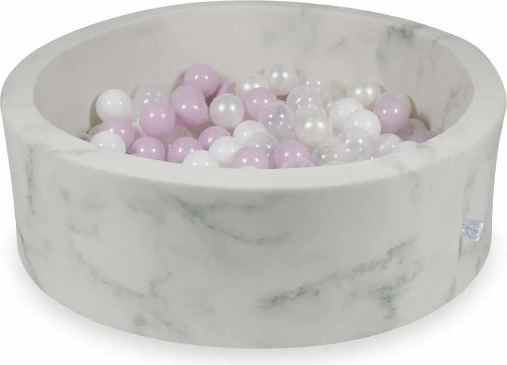 Piscine à balles en mousse pour bébé avec 200 boules de couleur