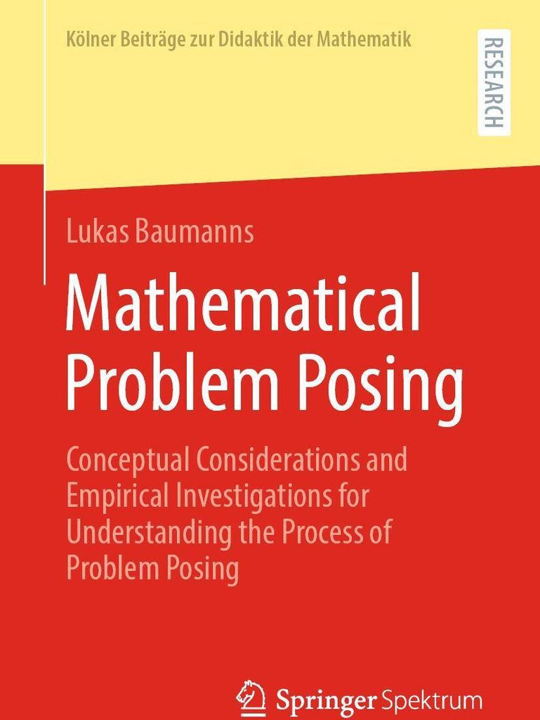 Mathematical Problem Posing