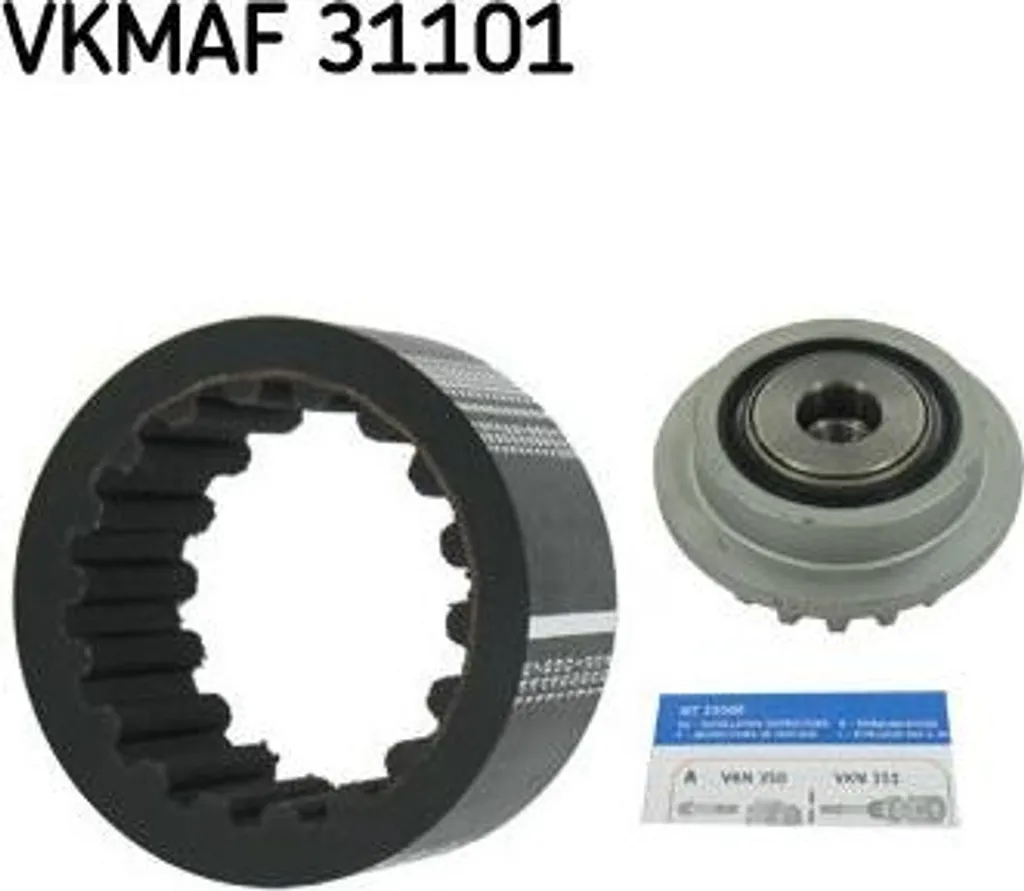 Accouplement Élastique Alternateur SKF VKMAF 31101 pour Transporter V