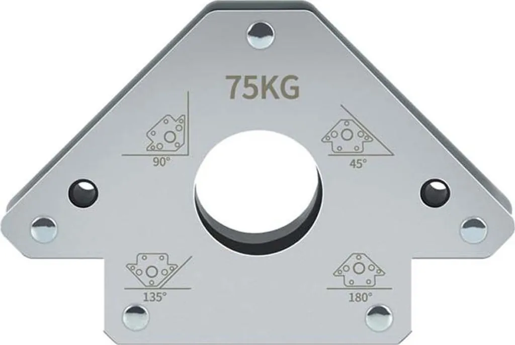 Équerre de soudage magnétique 75kg positionneur multi-angle 45° à 180° - 2