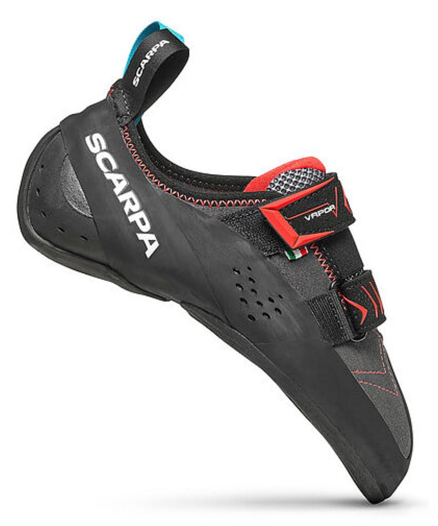 Scarpa VAPOR V LV - Kletterschuh - smoke/coral smoke/coral 42,5