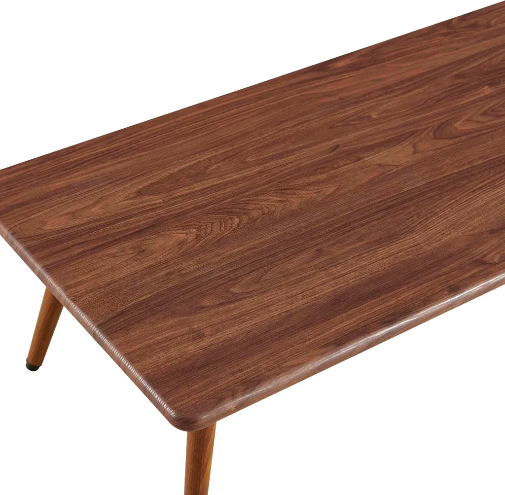 Table basse rectangulaire MDF bois stable - Oviala Silla facile à monter - 5