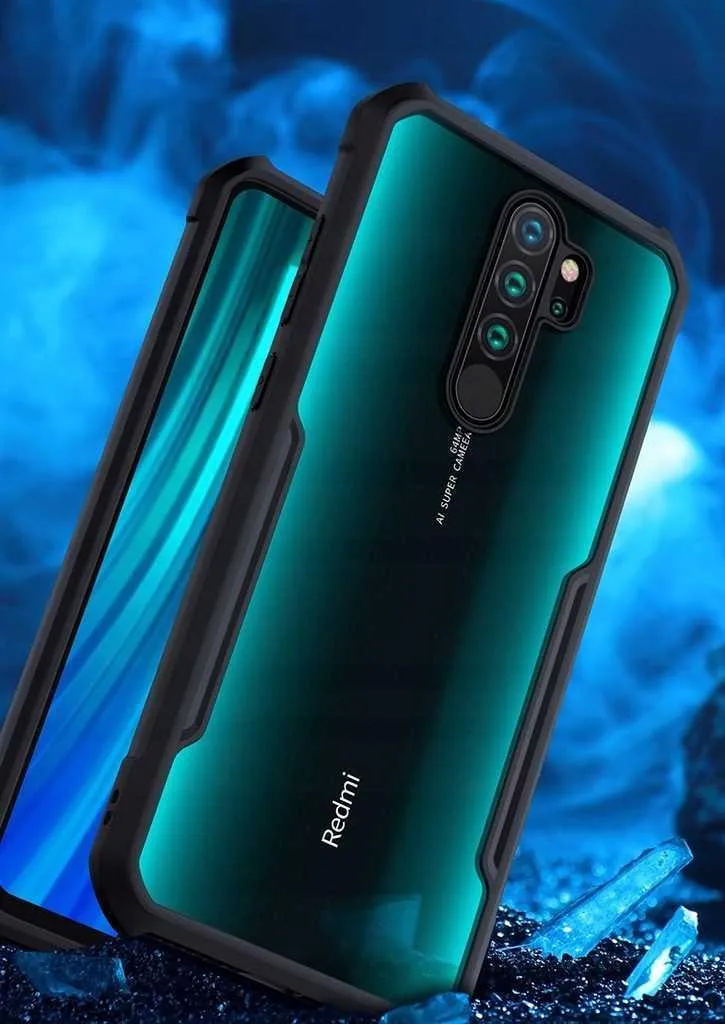 Coque antichoc Redmi Note 8 Pro noir SPACECASE Beetle ultra résistante - 8