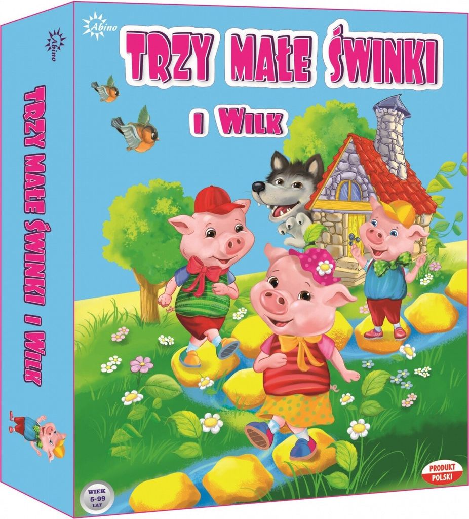 ABINO Spiel Die drei kleinen Schweinchen 37268