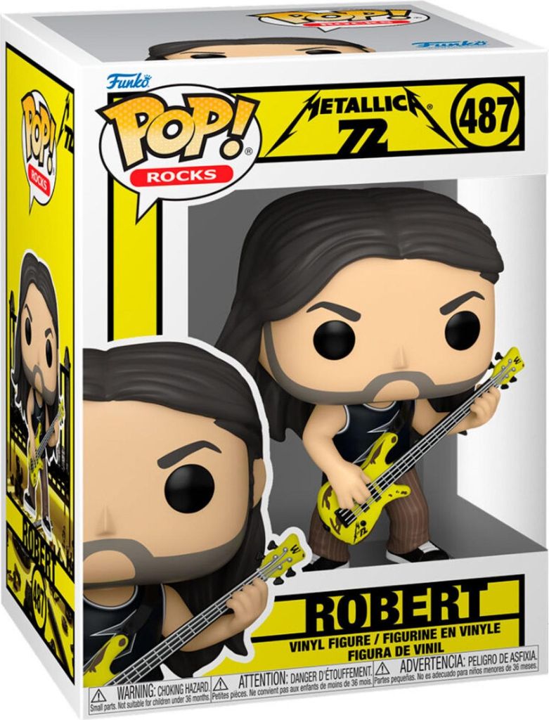 Figurka Funko POP Metallica 487 Robert Zdjęcie produktu 