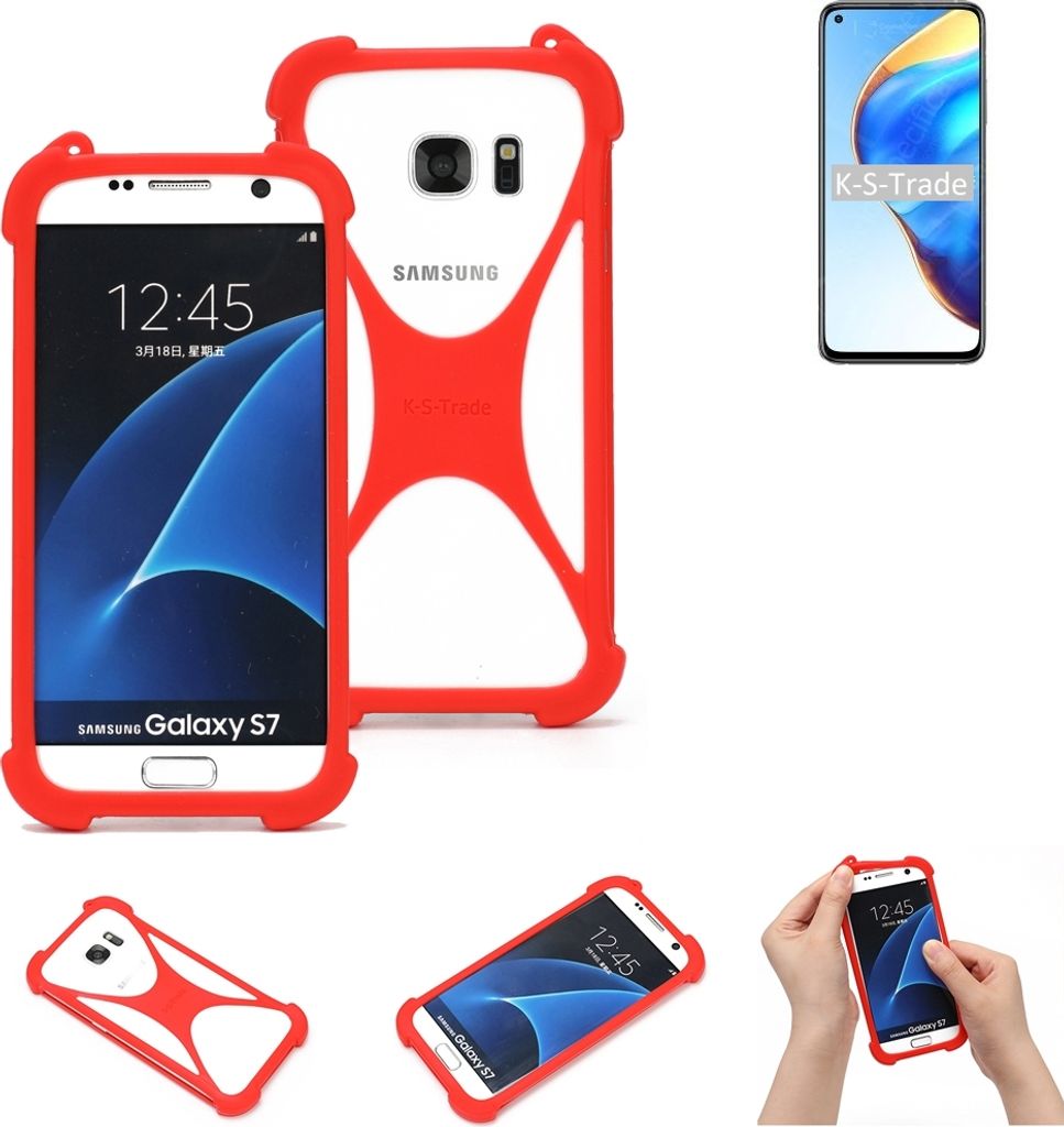 K-S-Trade Handy-Hülle kompatibel mit Xiaomi Mi 10T Pro Schutz-Hülle Bumper Silikon Schutz Hülle Cover Case Silikoncase Silikonbumper TPU Softcase