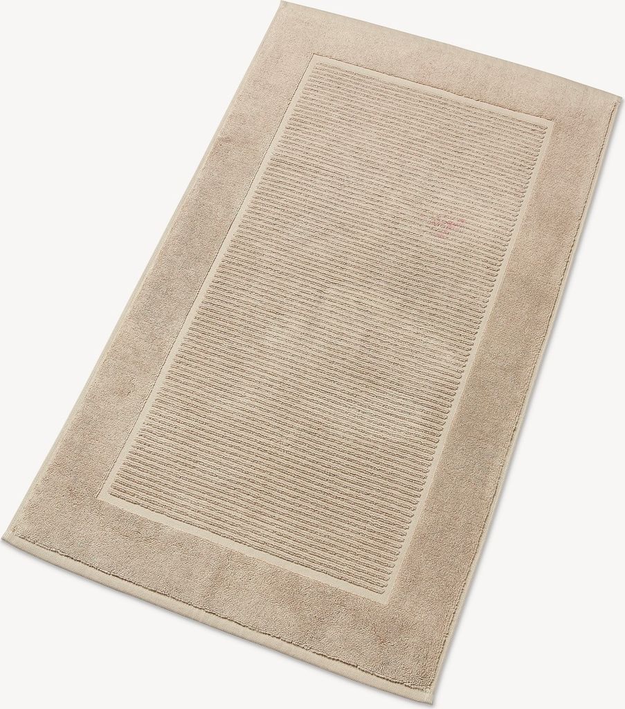 Christy SUPREME Badematten, 1.000 g/m², 50 x 90 cm, 2er Set, Farbe: stone