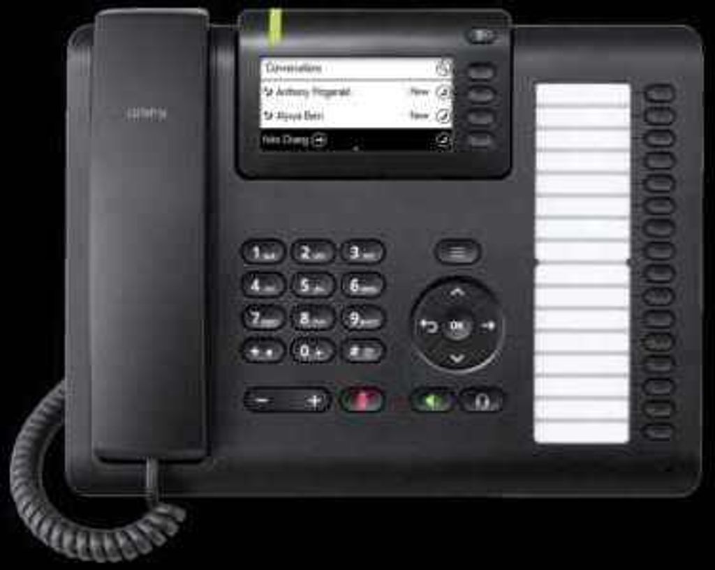 Unify OpenScape DeskPhone CP400T - IP-Telefon - Schwarz - Obrázek produktu 