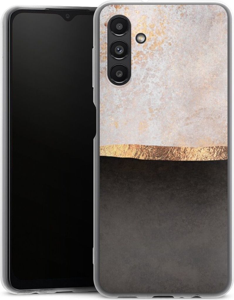 DeinDesign Slim Hülle für Samsung Galaxy A13 5G Silikon Case Ultra Dünn Handyhülle Abstrakt Black & White Trends