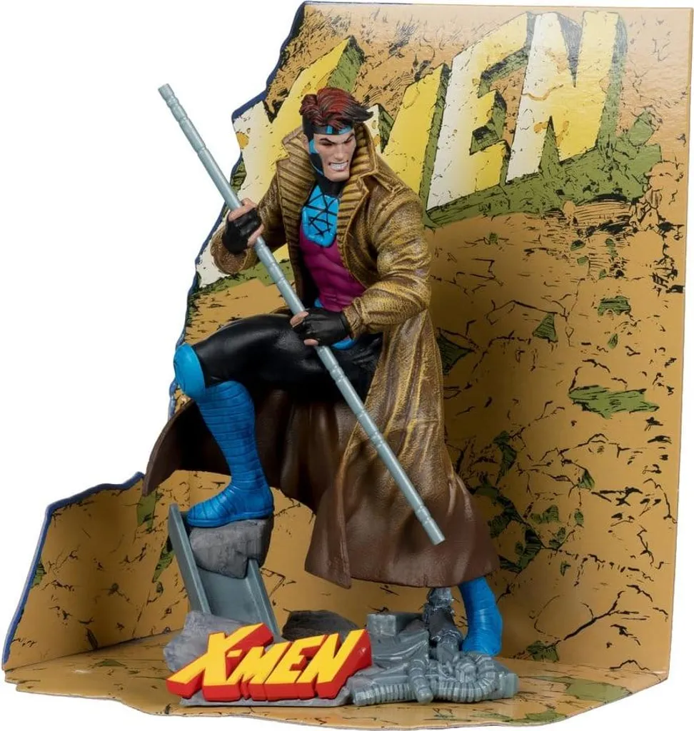 Statue Gambit Marvel 18 cm : La Qualité Collection à Petit Prix en PVC