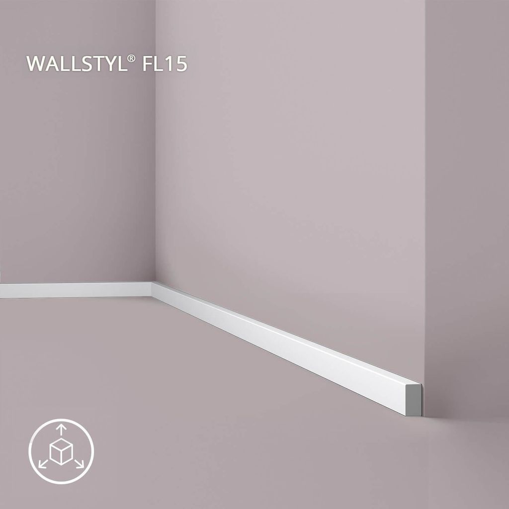 NMC FL15 WALLSTYL Noel Marquet Sockelleiste Fußleiste Produktbild 