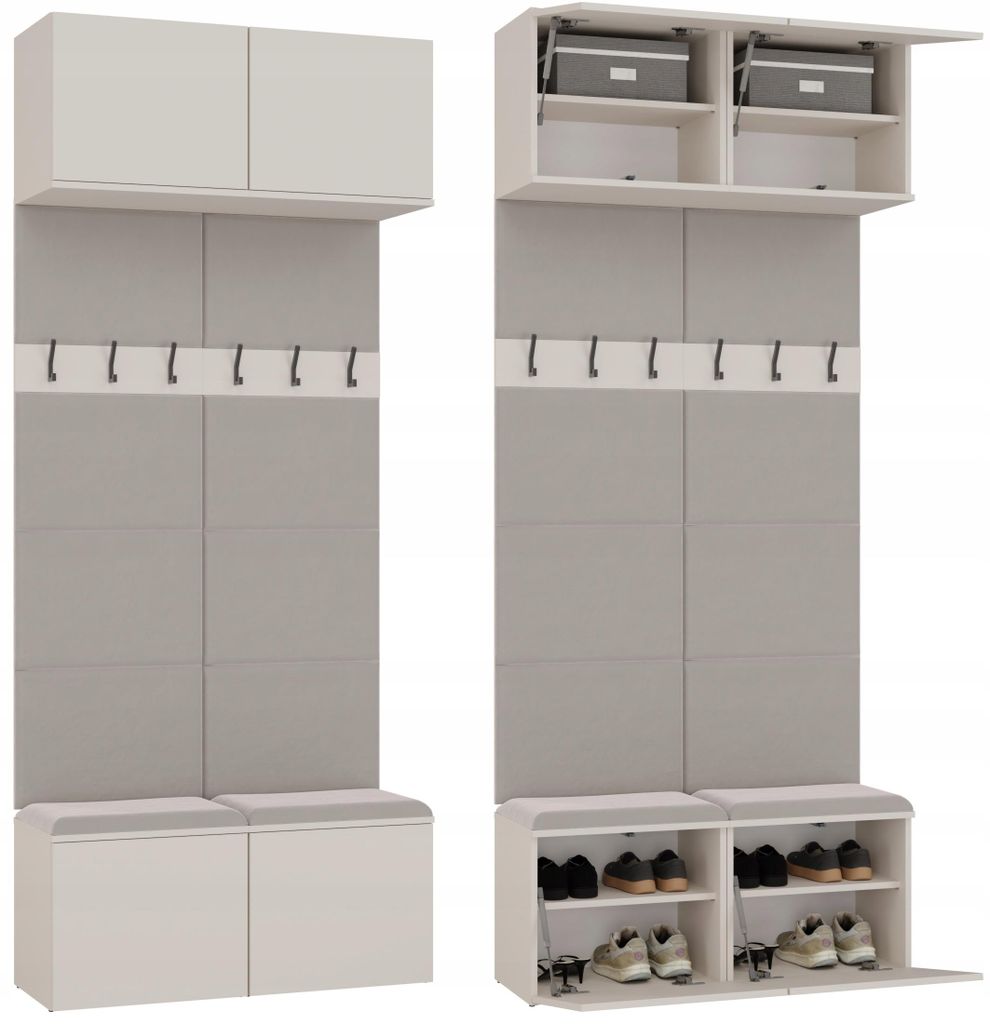 Garderobe Doppelbügel HAGA II 2W CASHMIR BEige Produktbild 