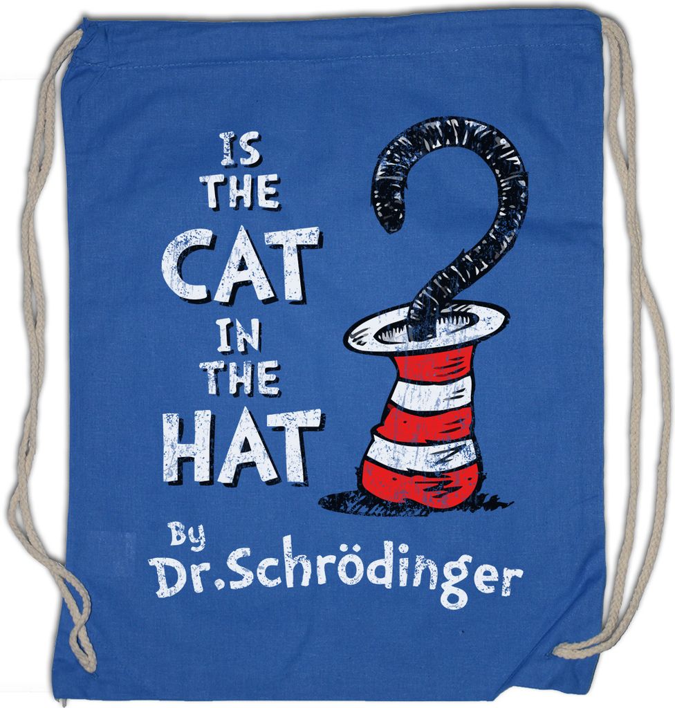 Urban Backwoods Cat In The Hat, Turnbeutel, Farbe: Royalblau