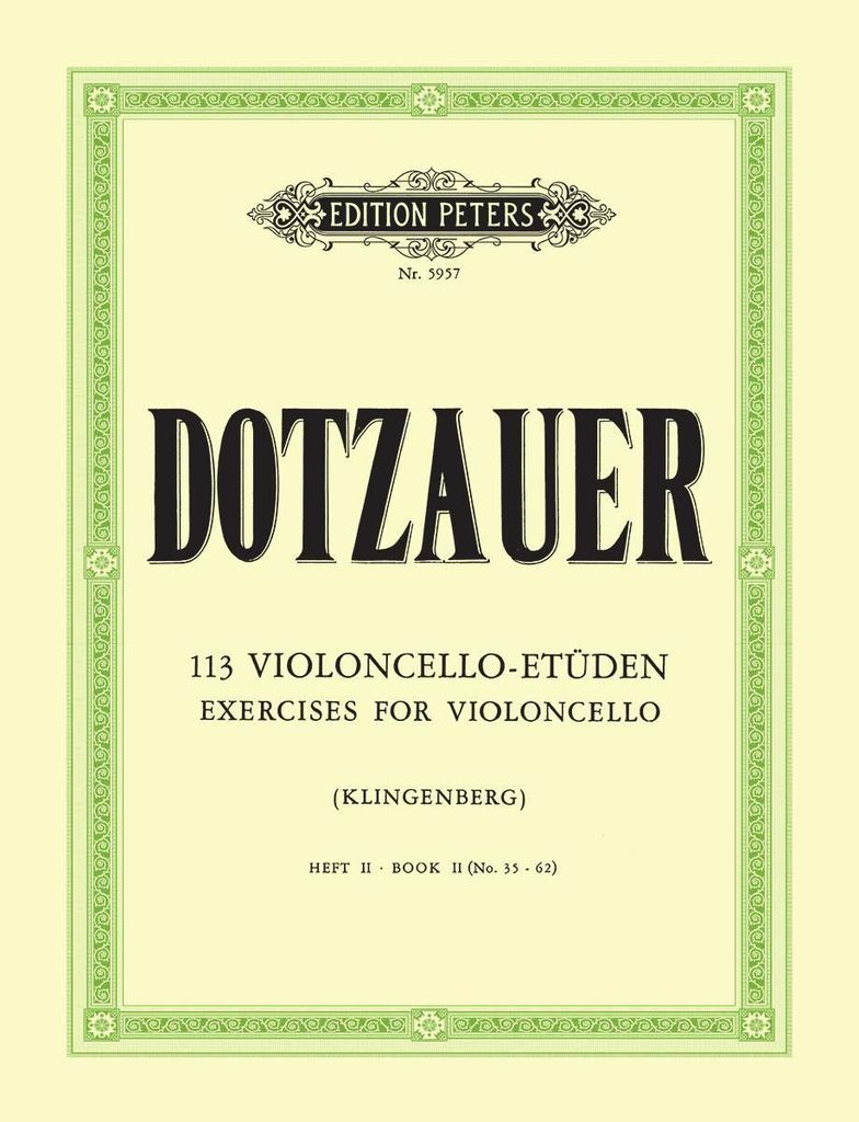 113 Cello Exercises Vol2 3562 – Lingua: Inglese