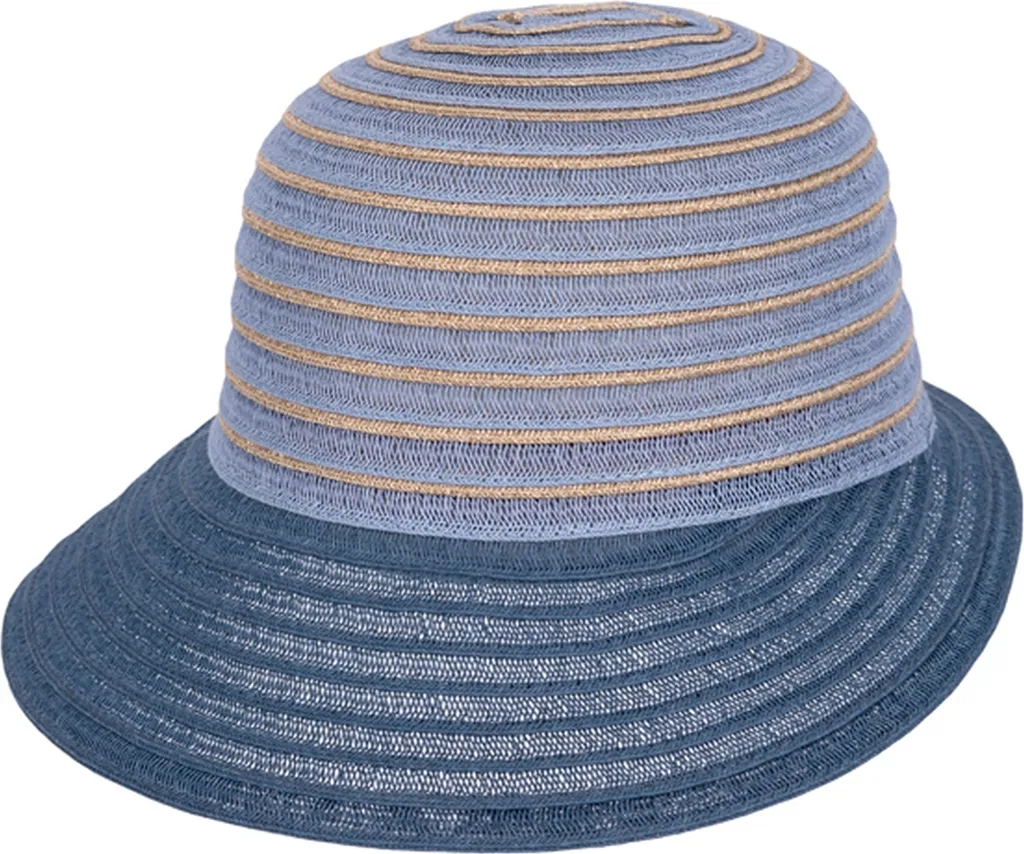 Chapeau Balke Aurelia léger en papier - Accessoire d'été pliable tan