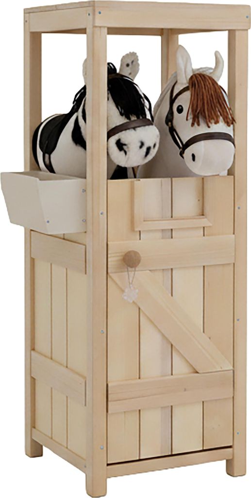 Relaxdays Hobby Horse Stall, für 2 Pferde, Produktbild 