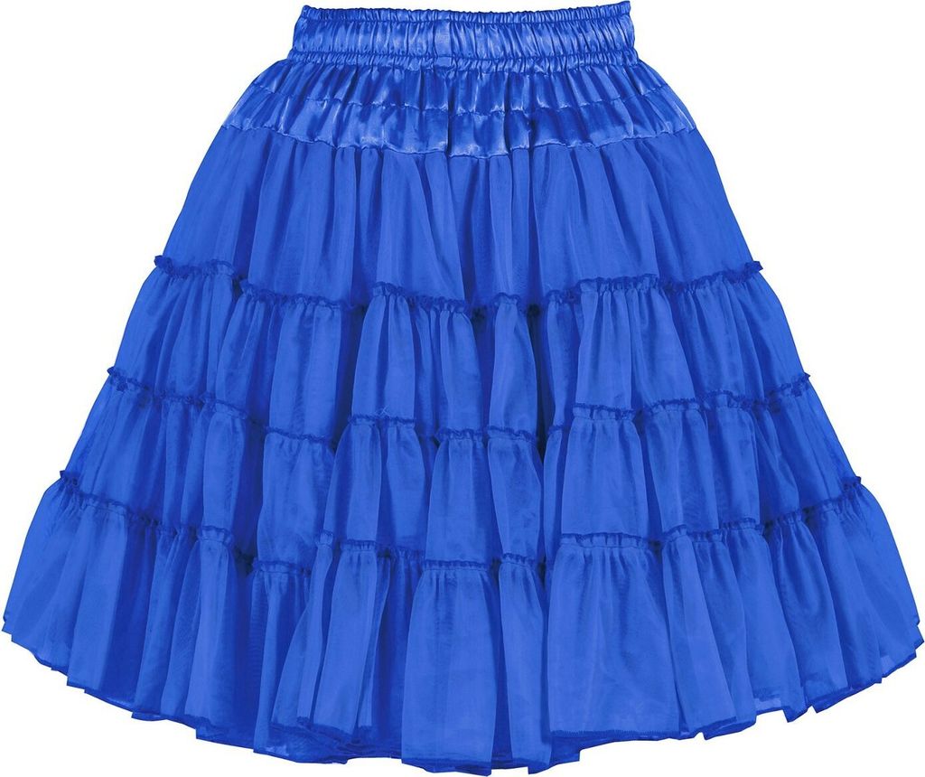 Petticoat Deluxe blau 2-lagig Produktbild 
