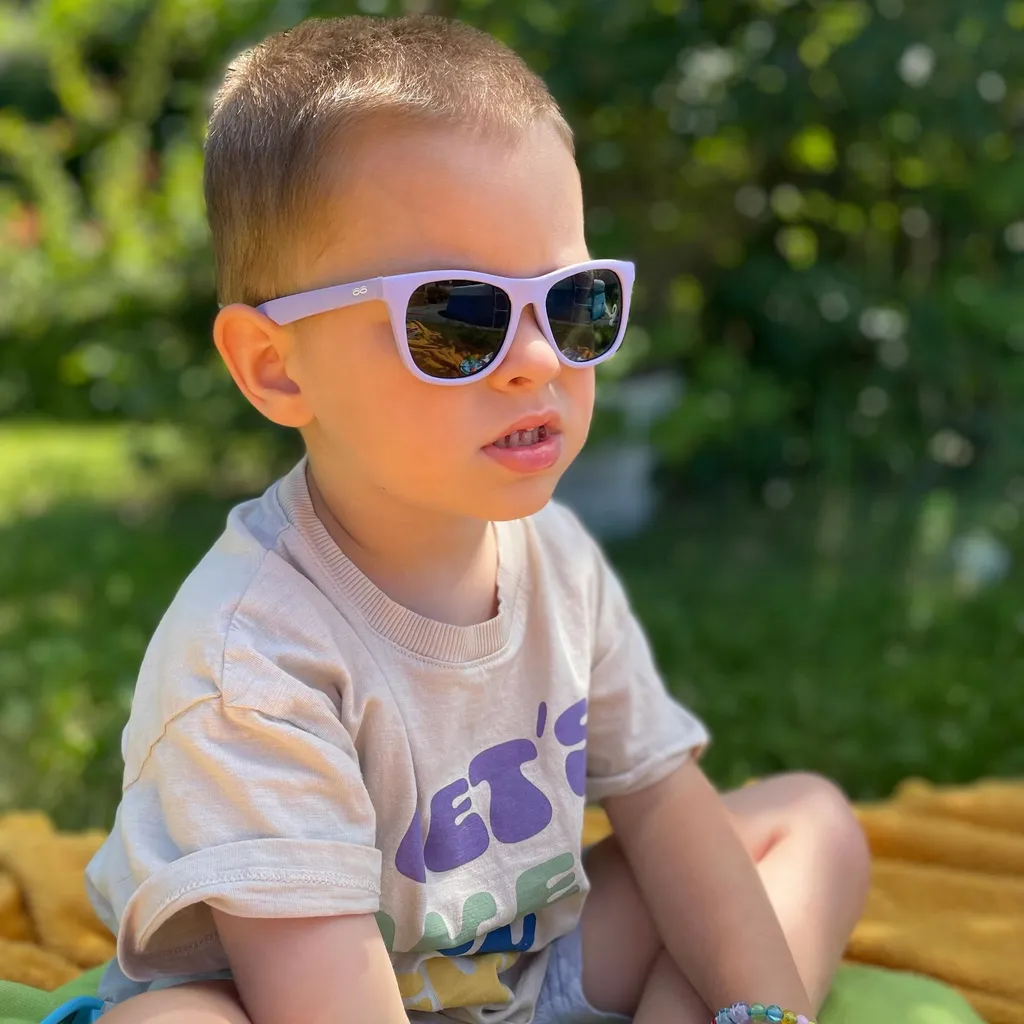 ITOOTI CLASSIC S (0+) occhiali da sole viola per bambini - 10