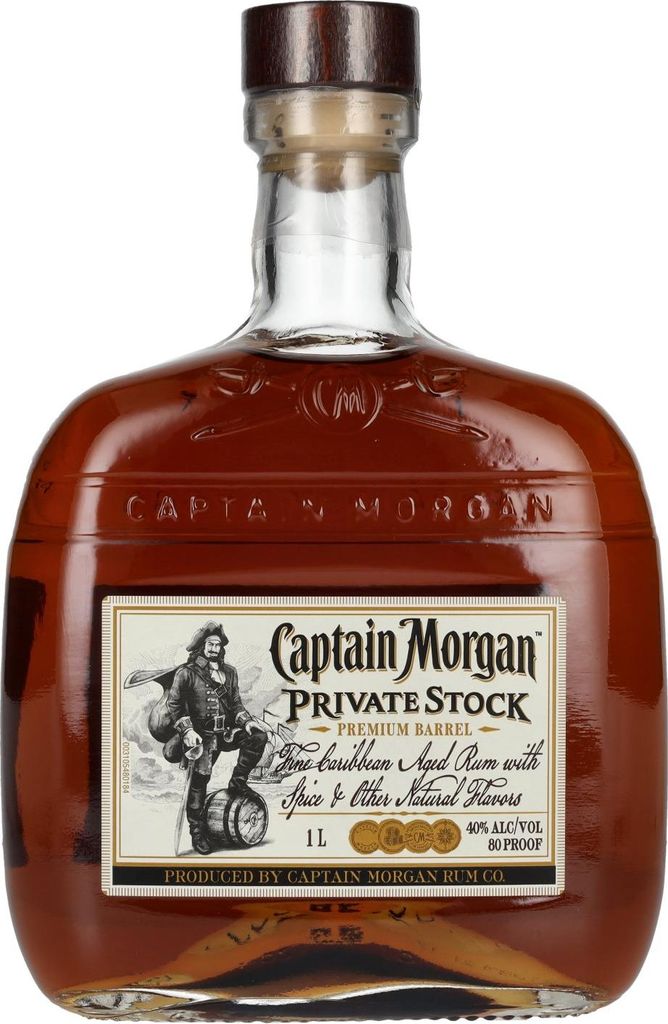 Captain Morgan Private Stock Premium Barrel 40% Vol. 1l Produktbild 