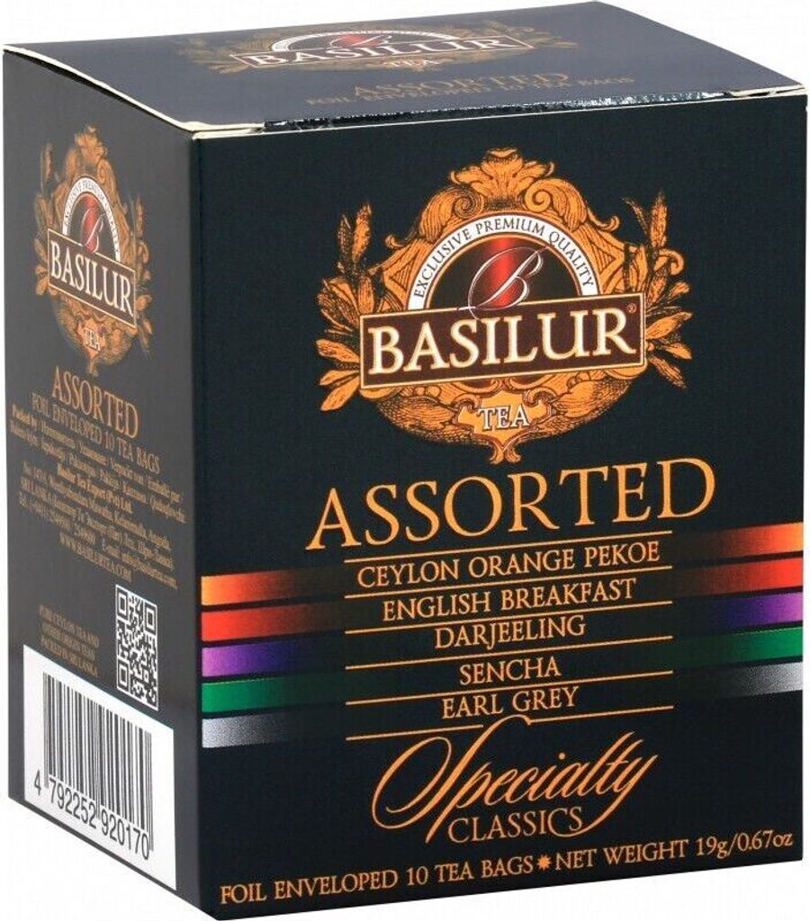 EARL GREY - 100% schwarzer Ceylon-Tee mit dem Öl von Bergamotte Earl Grey