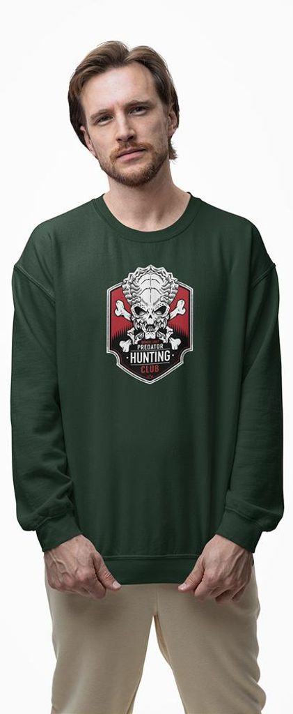 D&B Design Uni Pullover SWMO00097 Predator Waldgrün-Größe 3XL