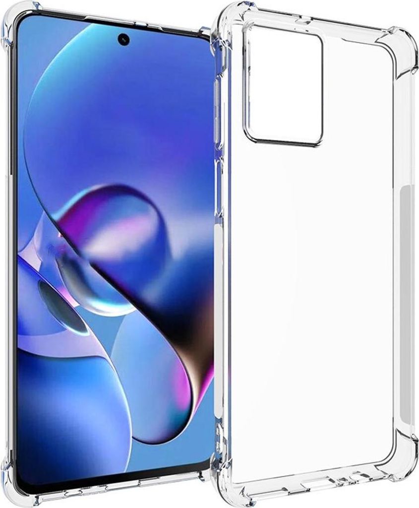 Motorola Moto G54 Hülle - Coverup TPU Back Cover mit AirBag Corners - Transparent