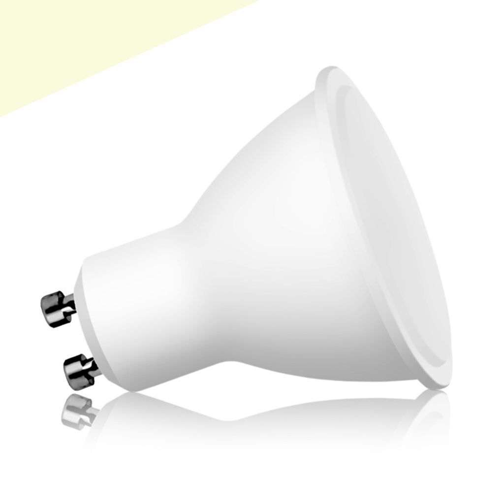 Leuchtmittel LED SMD GU10 230V MILK 1W=15W 100lm neutralweiss Lampe matt