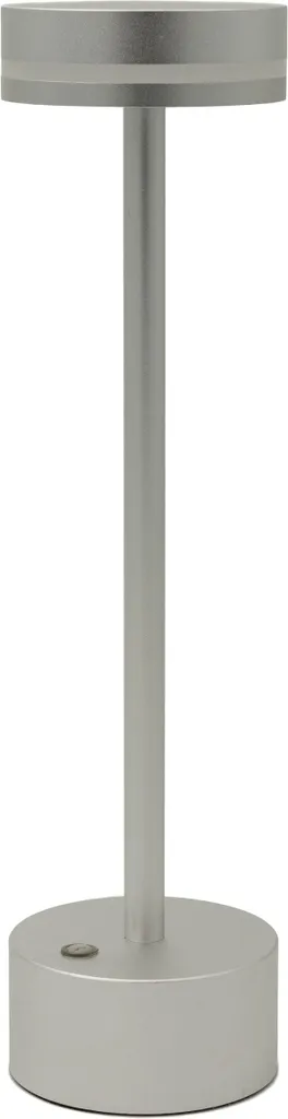 Luxury - Lampada da tavolo touch - Yvette - Argento - H31 x Ø9